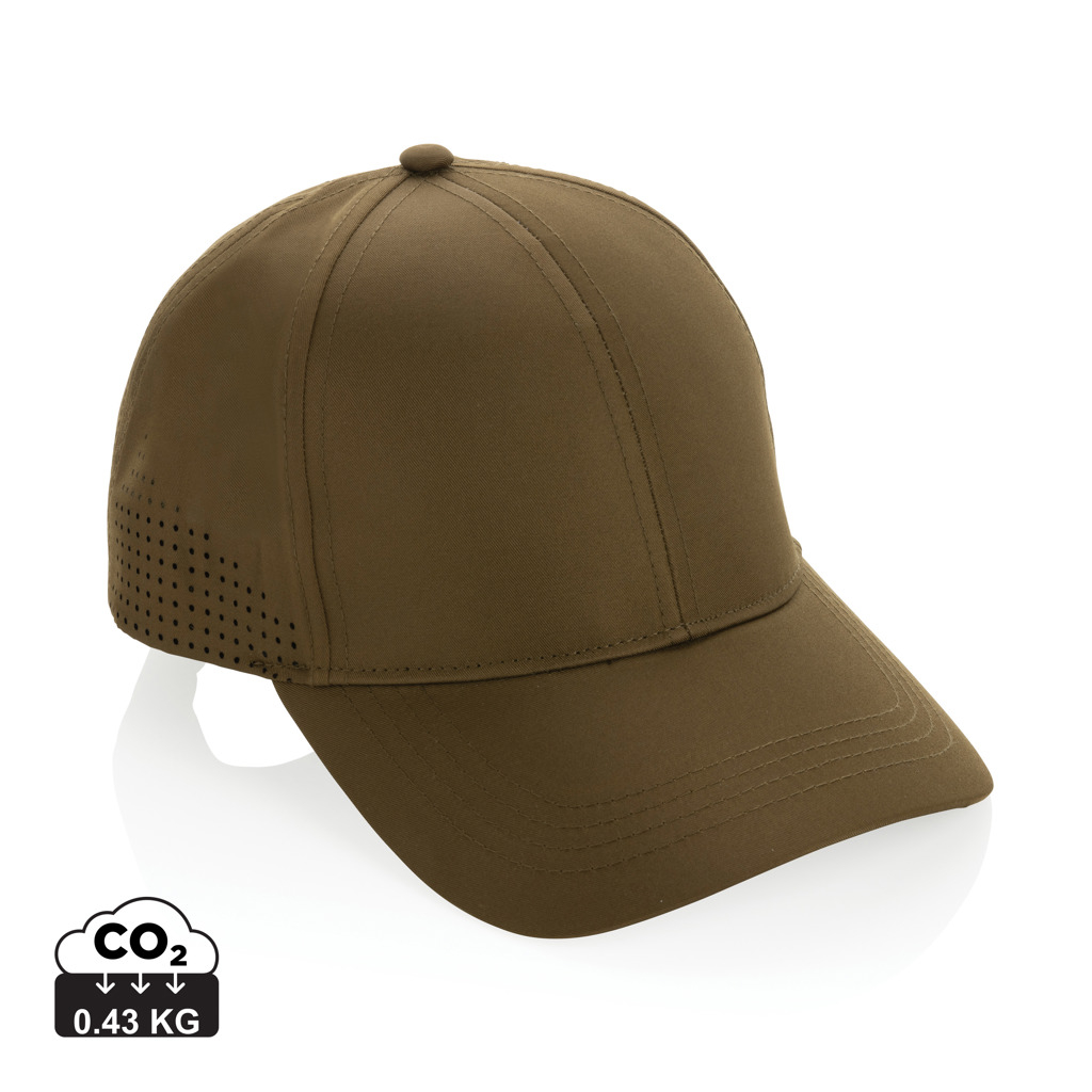Casquette publicitaire sport 6 pans Impact AWARE™ Vert 